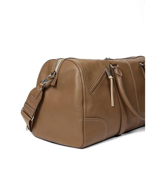 Borsone Con Zip di Paul Smith in Brown da Uomo