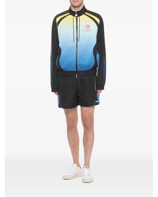 Casablanca Blue Balck Gradient Jacket for men