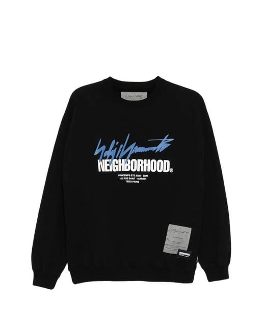 Yohji Yamamoto メンズ ブラック X Neighborhood スウェットシャツの