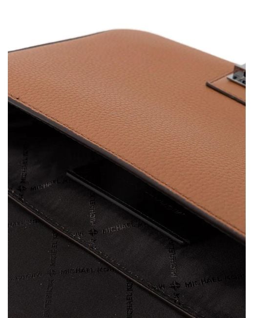 Michael Kors Brown Ezra Leather Shoulder Bag for men