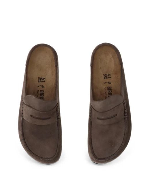 Birkenstock Brown Naples Wrapped Loafers