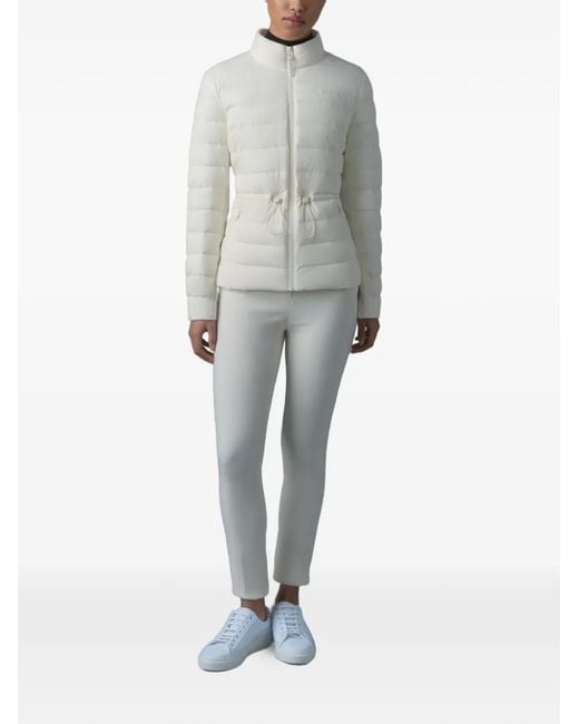 Mackage White Jacyey-City Drawstring Jacket