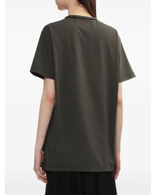 Y's Yohji Yamamoto コットン Tシャツ Black