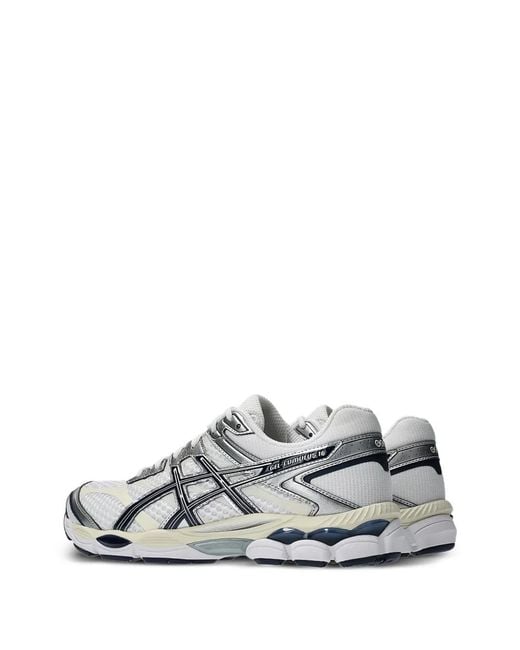 Asics White Gel-Cumulus 16 Mesh Sneakers
