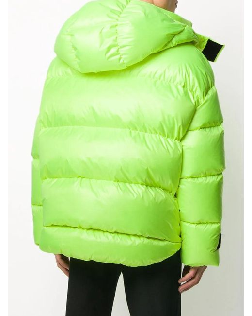 Valentino Garavani Green Padded Puffer Jacket for men