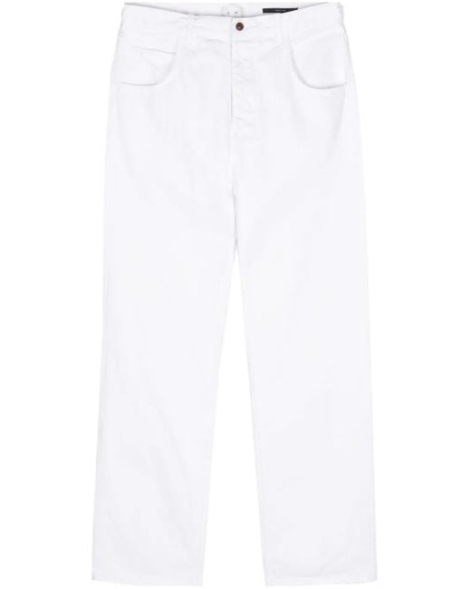 Haikure White Loose-Fit Jeans for men