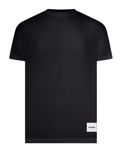 Jil Sander White Short Sleeve T-Shirt (Set Of Three) for men