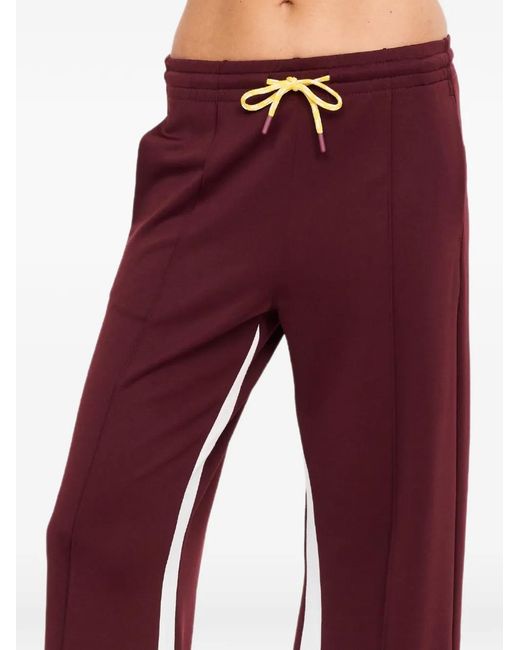 The Upside Red Marnie Wide-Leg Track Pants