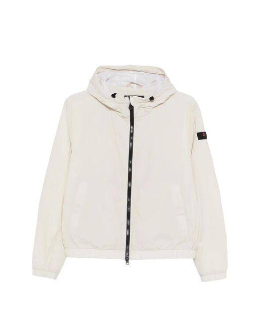 Peuterey Jack Met Capuchon in het White