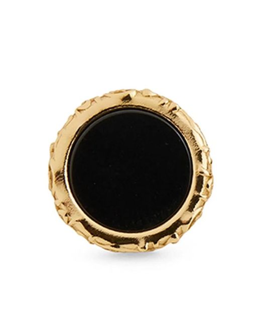 Emanuele Bicocchi Black Amulet Stud Earring