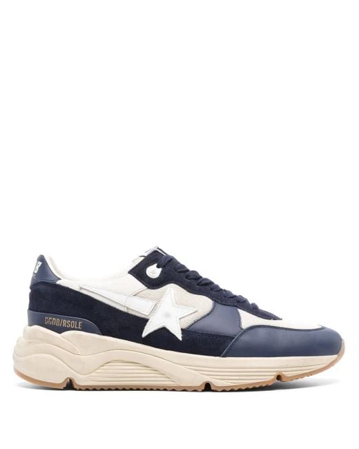 Golden Goose Deluxe Brand Blue Super-Star Sneakers for men