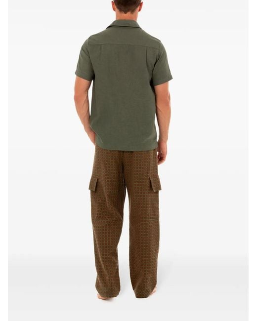 Agua Bendita Green Jack Shirt