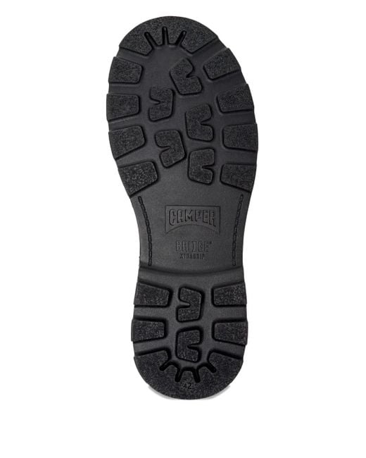 Camper Black Brutus Lace-Up Boots for men