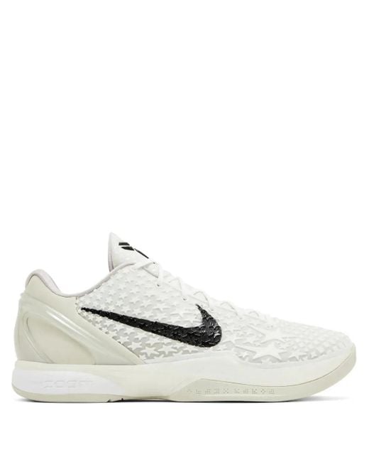 Nike White Kobe Vi Protro "All Star 2.0" Sneakers for men