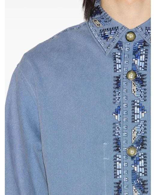 Isabel Marant Blue Rudy Jacket for men