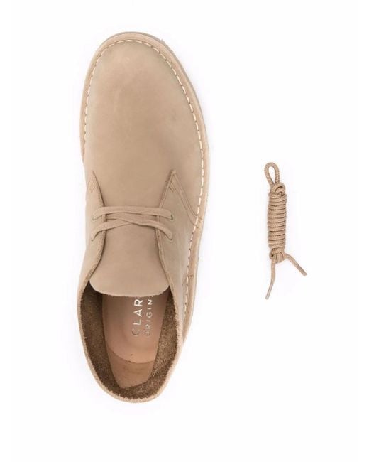 Clarks Natural Boots Beige for men