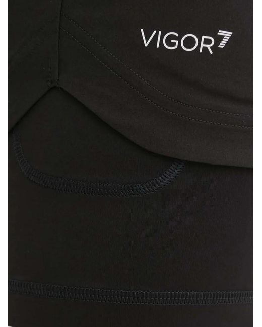 EA7 Black Logo-Print Track Shorts for men