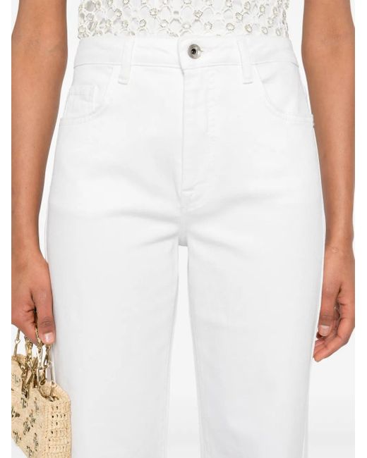 Patrizia Pepe White Essential Jeans