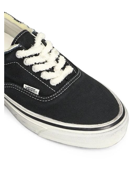 Vans Black Otw Era Distressed Lace-Up Sneakers for men