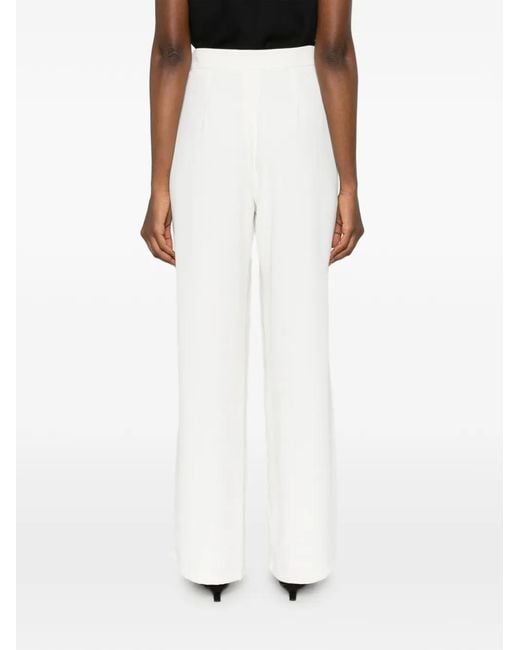 Pennyblack White Side-Pocket Trousers