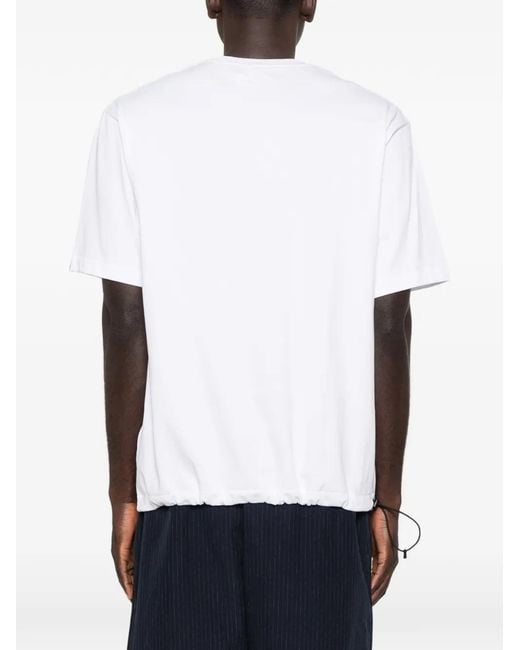 A Bathing Ape White X Kazuki Kuraish Graphic-Print T-Shirt for men