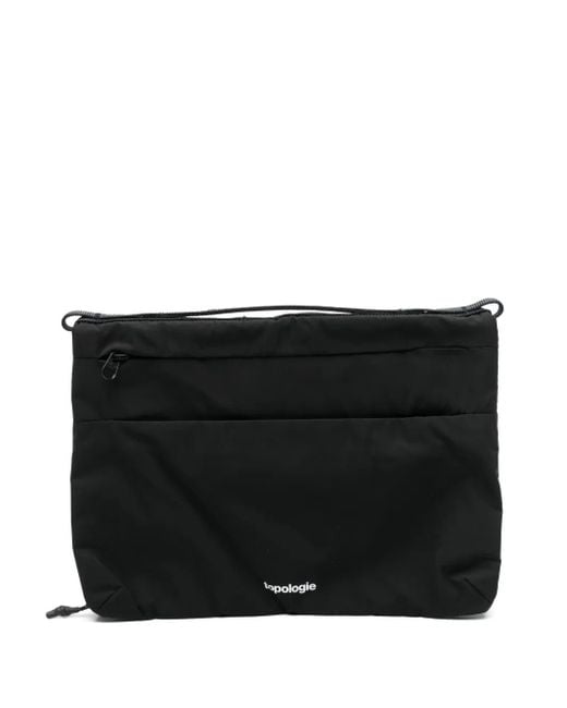 Topologie Black Medium Flat Sacoche Travel Bag