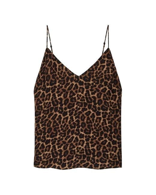 Anine Bing Brown Ellen Top