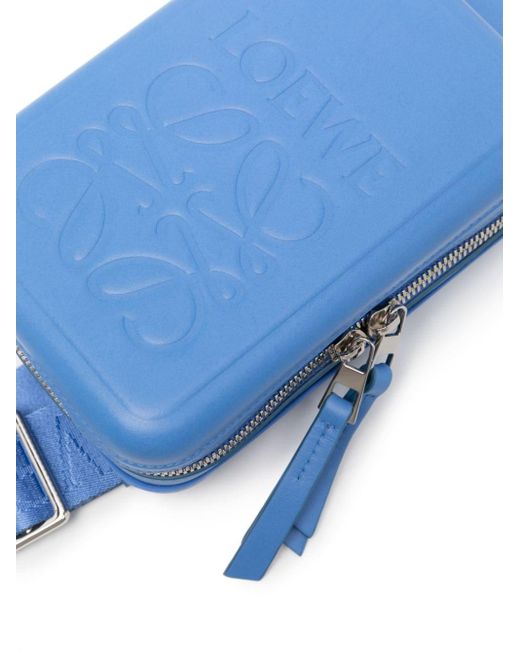 Loewe Blue Molded Sling Messenger Bag for men