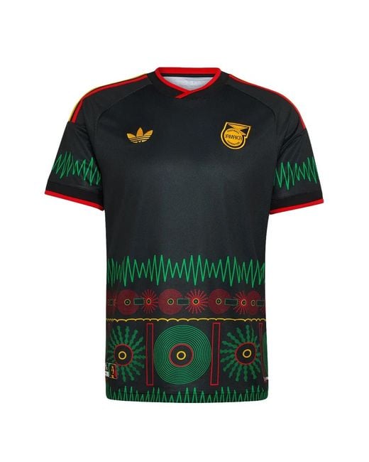 Adidas Green X Bob Marley Football Away Jersey for men