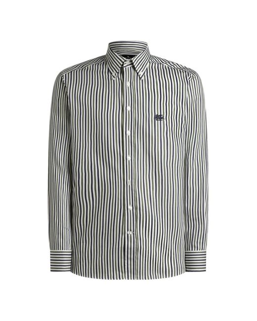 Camicia di Etro in Gray da Uomo