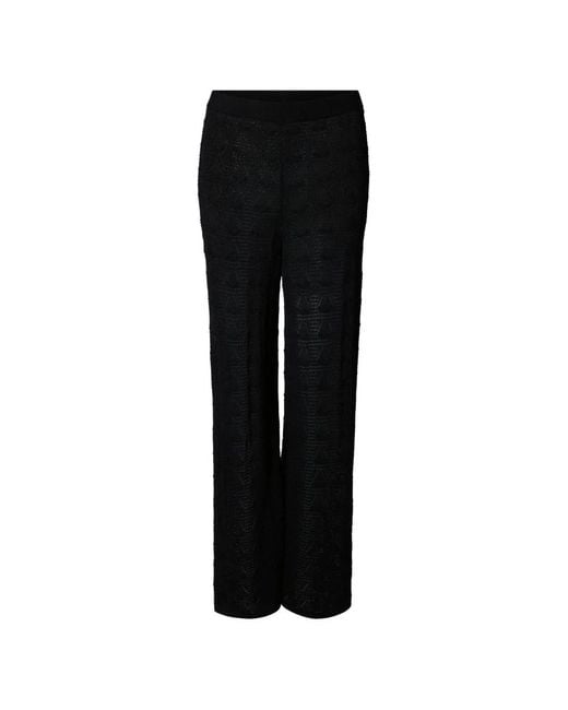 Loulou de Saison Black Seashell Trousers