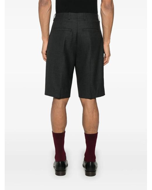 Our Legacy Black Borrowed Shorts for men