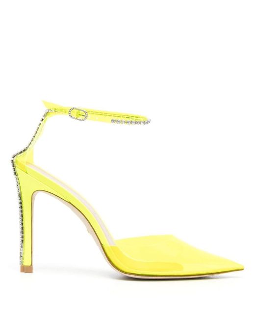 stuart weitzman royal leather stiletto pumps