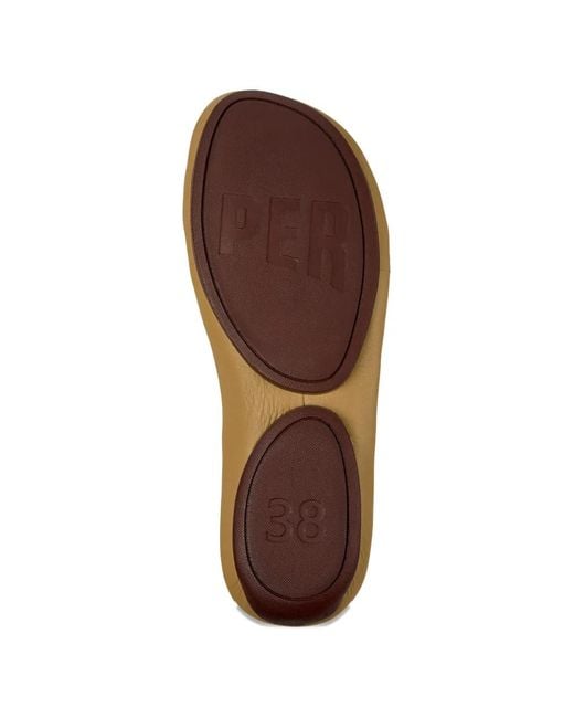 Camper Red Twins Crossover Strap Sandals