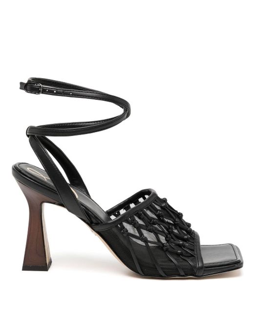 Sam Edelman Black Candice Leather Sandals