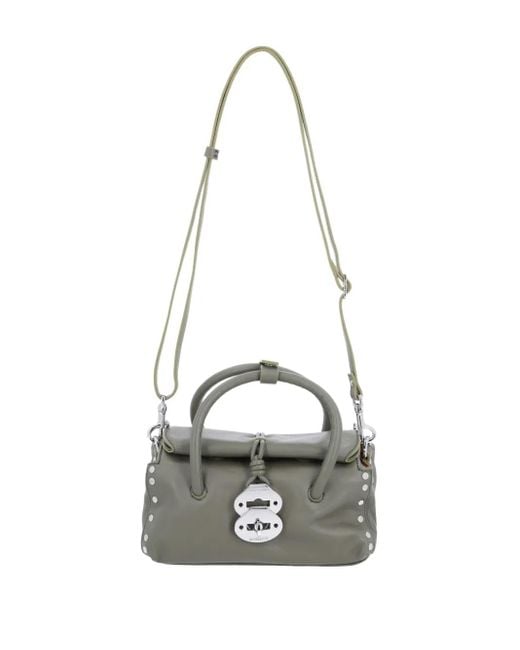 Zanellato Metallic Learned Shoulder Bag