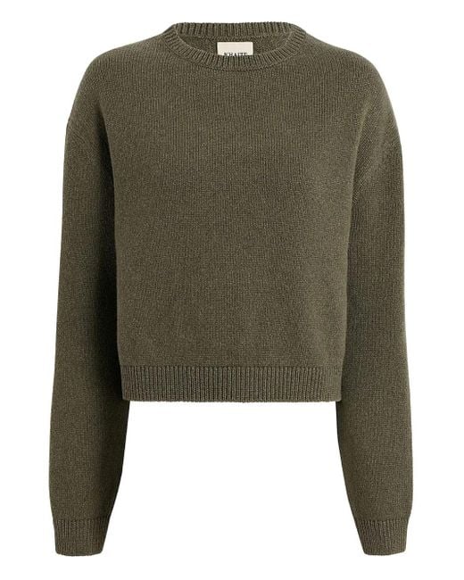 Khaite Green Milo Ribbed Knitwear