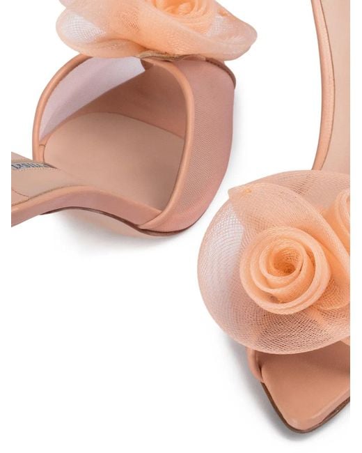 Le Silla Pink Rose Mules