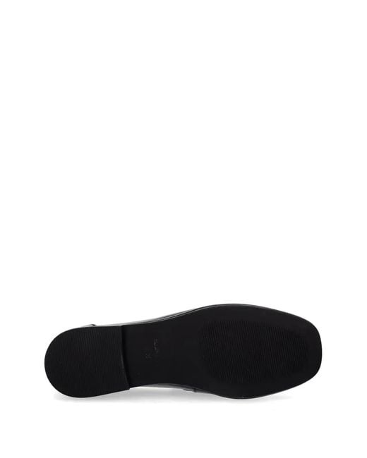 Gant Black Mocassins En Cuir
