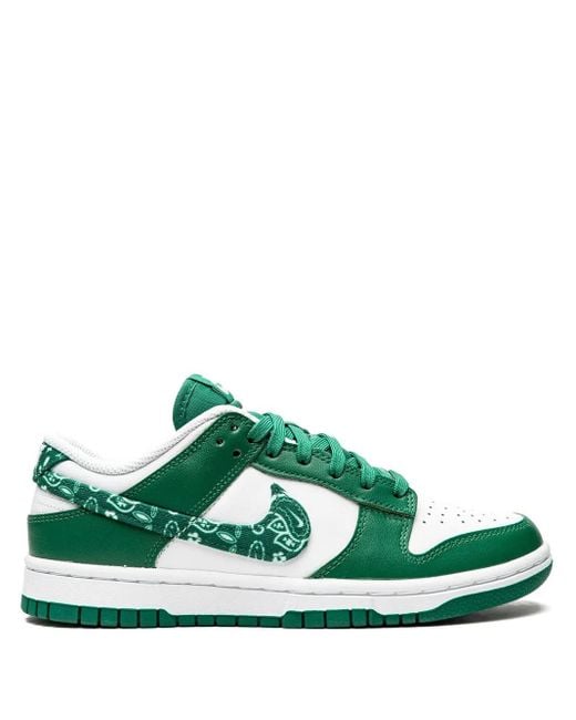 Nike Green Dunk Lo Essential Mns "Paisley Pack" Shoes