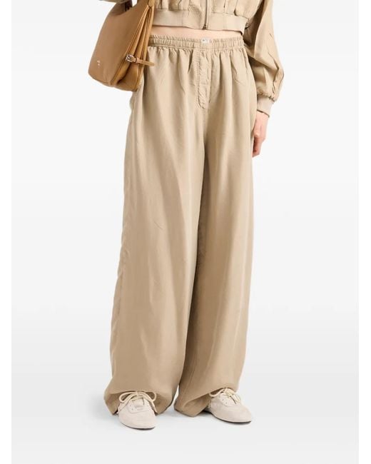 Prada Natural Old Silk Pants