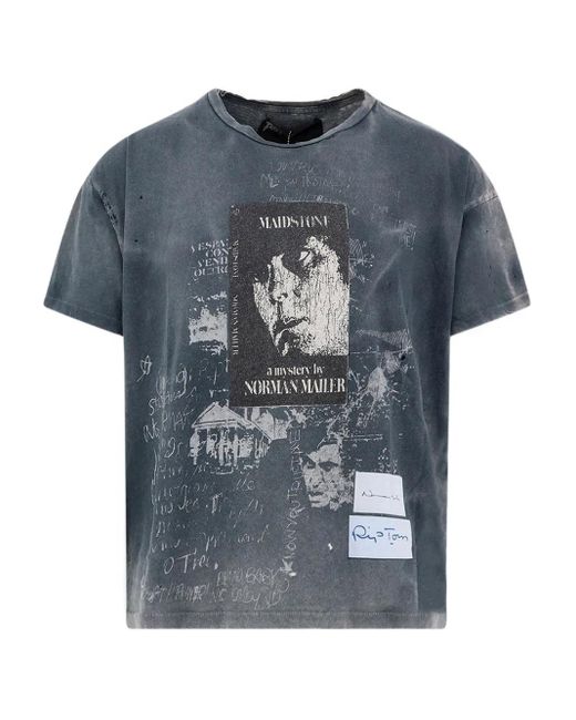 PALY Blue Maidstone Graphic-Print T-Shirt
