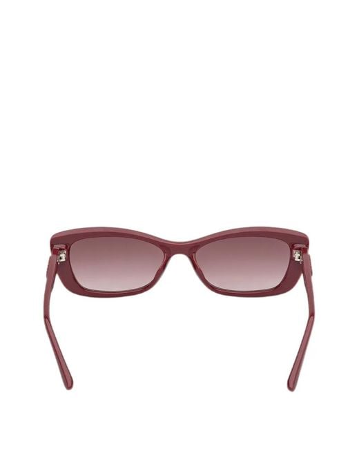 Guess Pink Rectangular Sunglasses