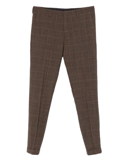 メンズ Paul Smith チェック ストレートパンツ Gray
