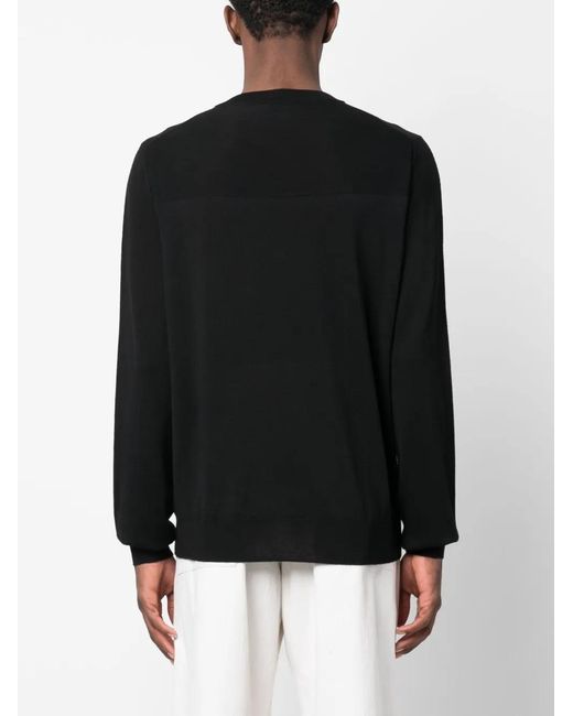 Jil Sander Trui Met Ronde Hals in het Black voor heren