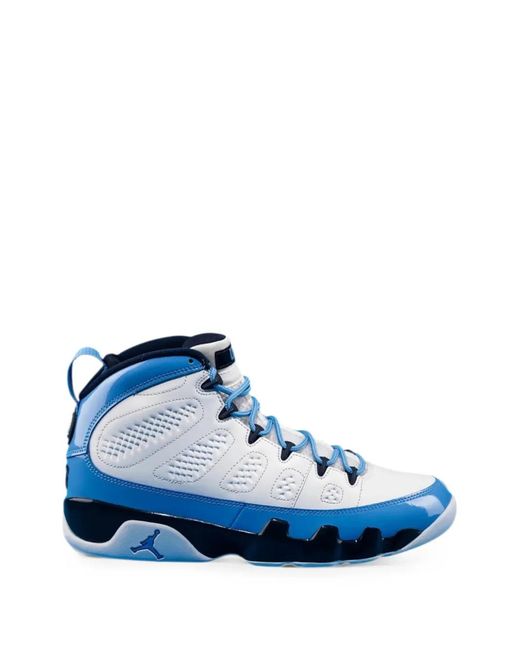Nike Blue Air 9 Retro Sneakers for men
