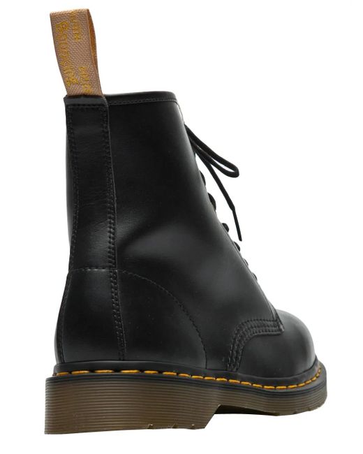 Dr. Martens Black Vegan 8 Eye Boot