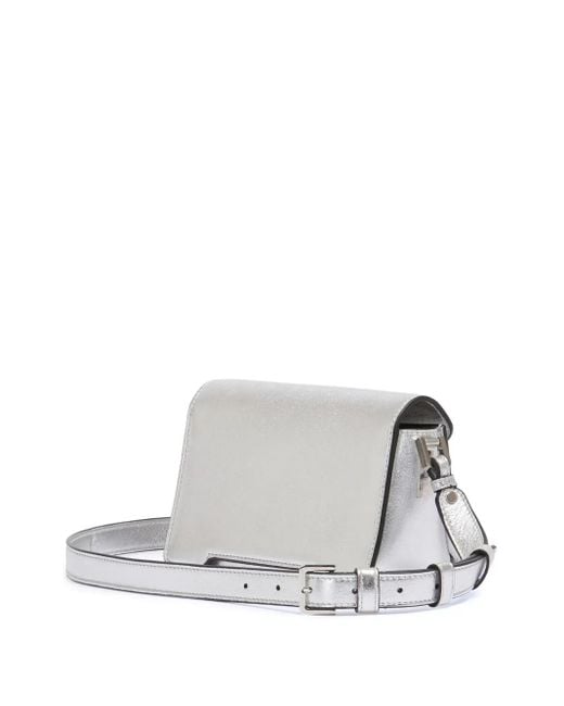 Marni White Mini Trunkaroo Shoulder Bag