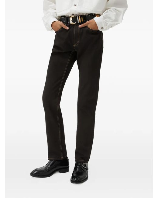 Vaqueros Ajustados Versace de hombre de color Black