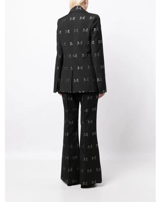 Macgraw Black Doppelreihiger Blazer